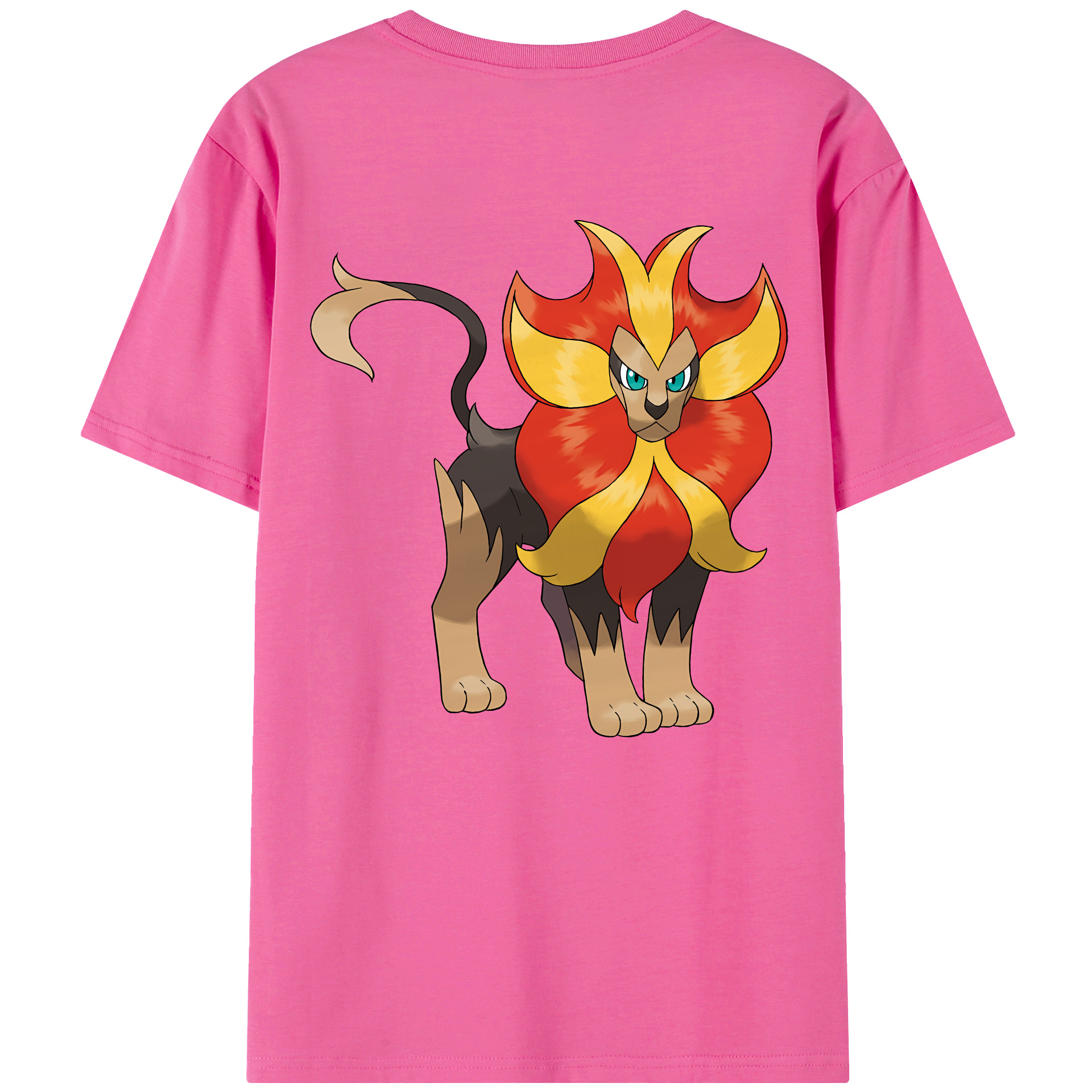 （画像用） ポケットモンスター Pokémon レディース半袖Tシャツ(バックプリント)